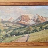Peinture montagnes