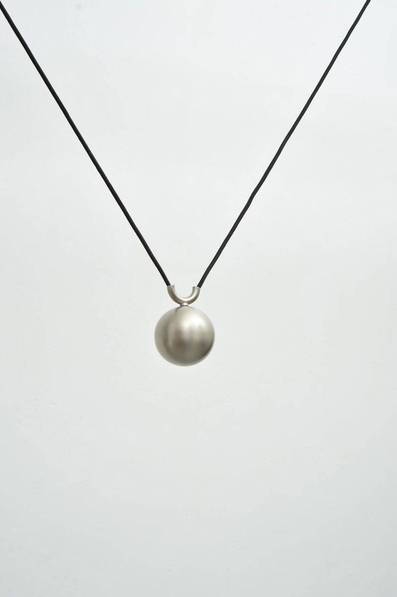 Height-adjustable pendant lamp in nickel-plated brass by Florian Schulz, 1970s