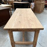 Table de ferme en chêne massif