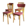 4 chaises vintage & Baumann