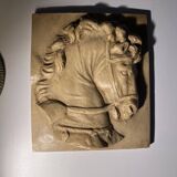 Moulding of the Louvre - Bas relief - Profile - Horse's head