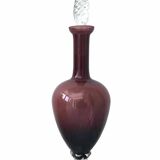 Italian blown glass carafe