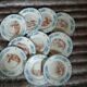 10 antique flat plates "Louis XIII" Choisy le Roi