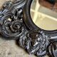 Napoleon III mirror in gutta-percha