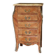 Adorable small veneered chest of drawers.