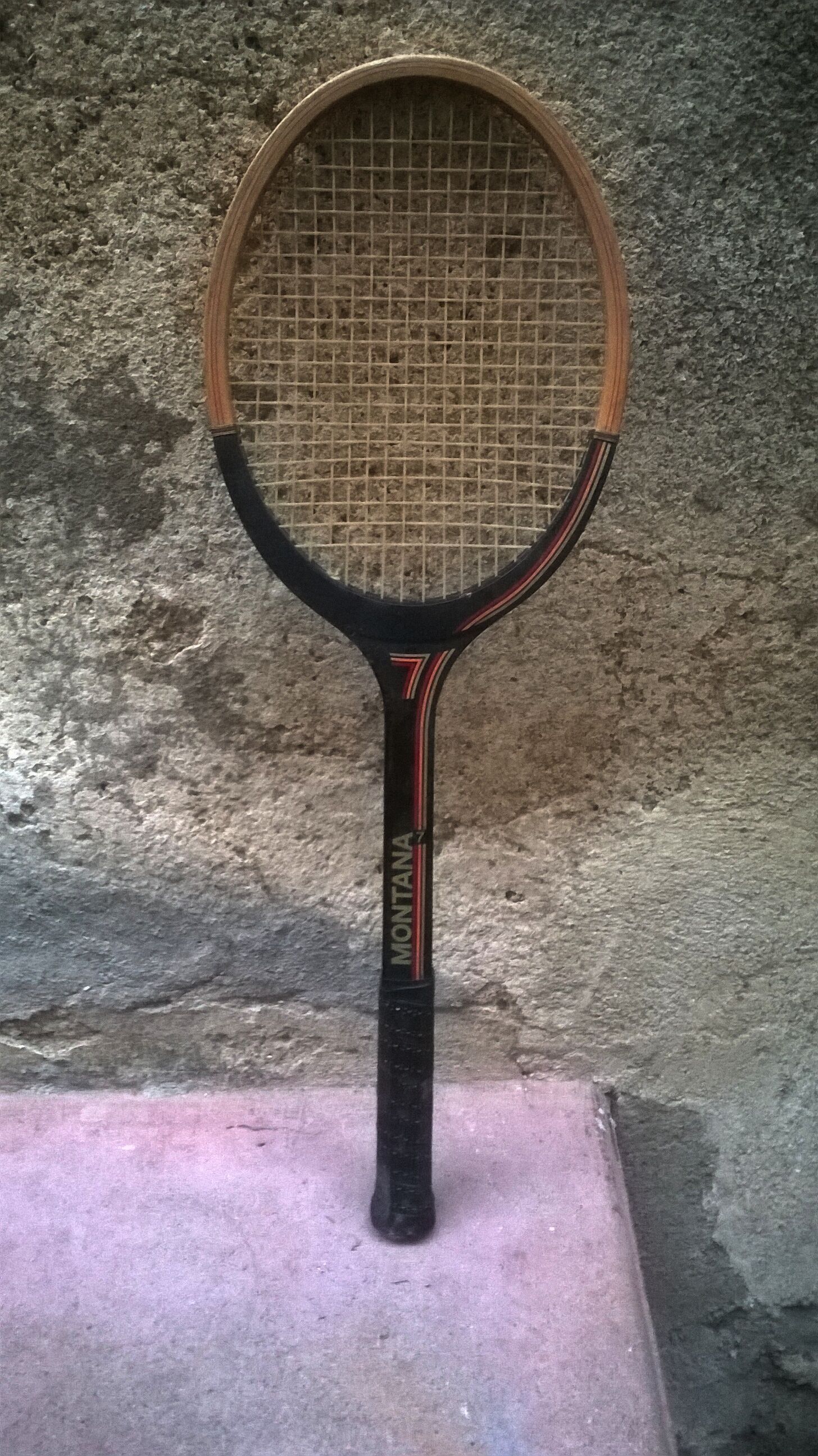 Vintage tennis racket