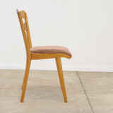 Chaises de salle à manger Mid century by Tatra nabytok, Set de 4