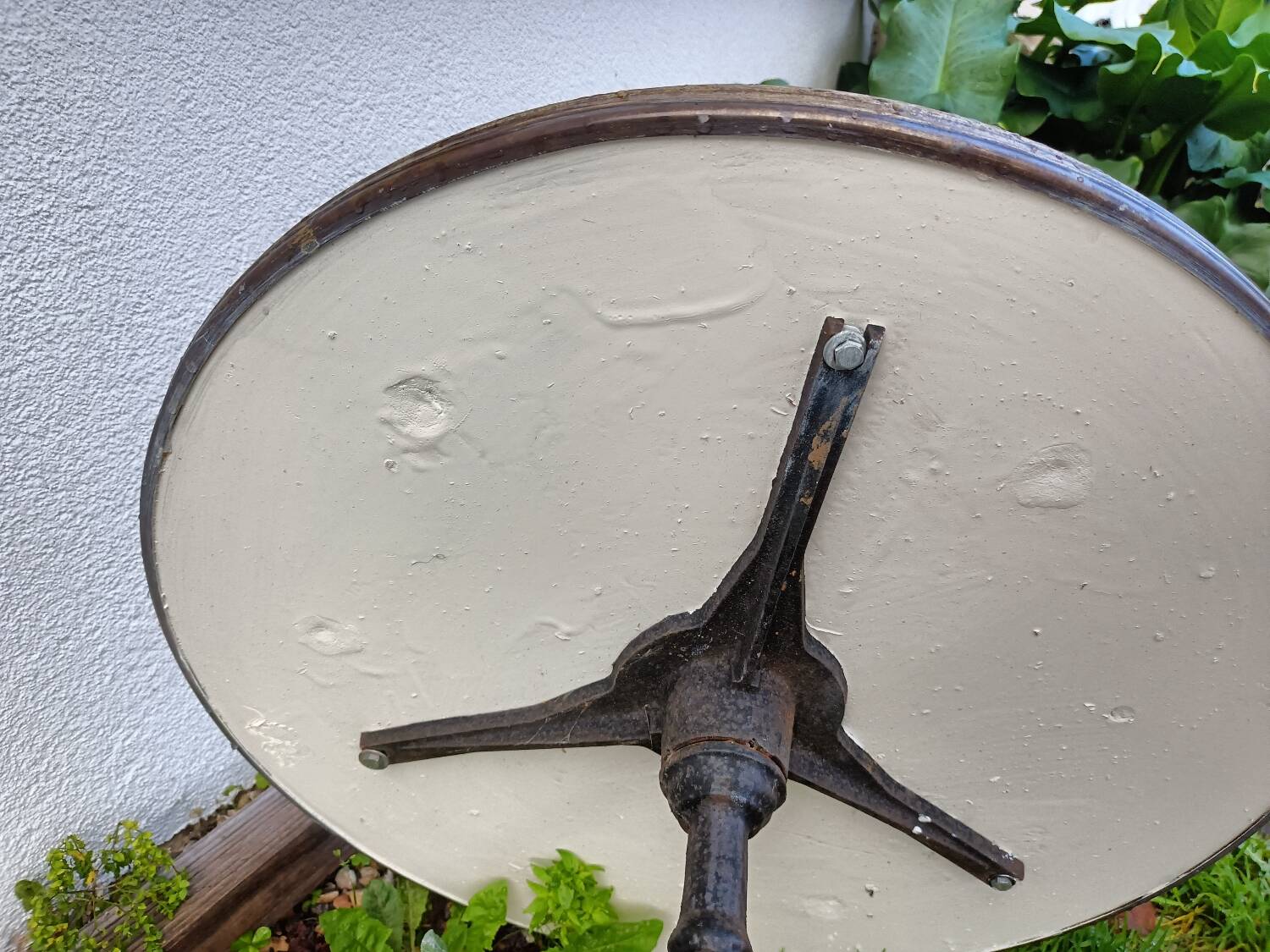 Table bistrot ronde ancienne