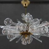 Extraordinary Art and Design Chandelier by Rene Roubicek, 1960s