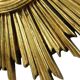 Vintage Sunburst Mirror Sun Mirror Gold Leaf Sixties 42cm
