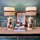 "Initial" SPOT x ATOME ceramic lamp pair - 2026 (Havana)