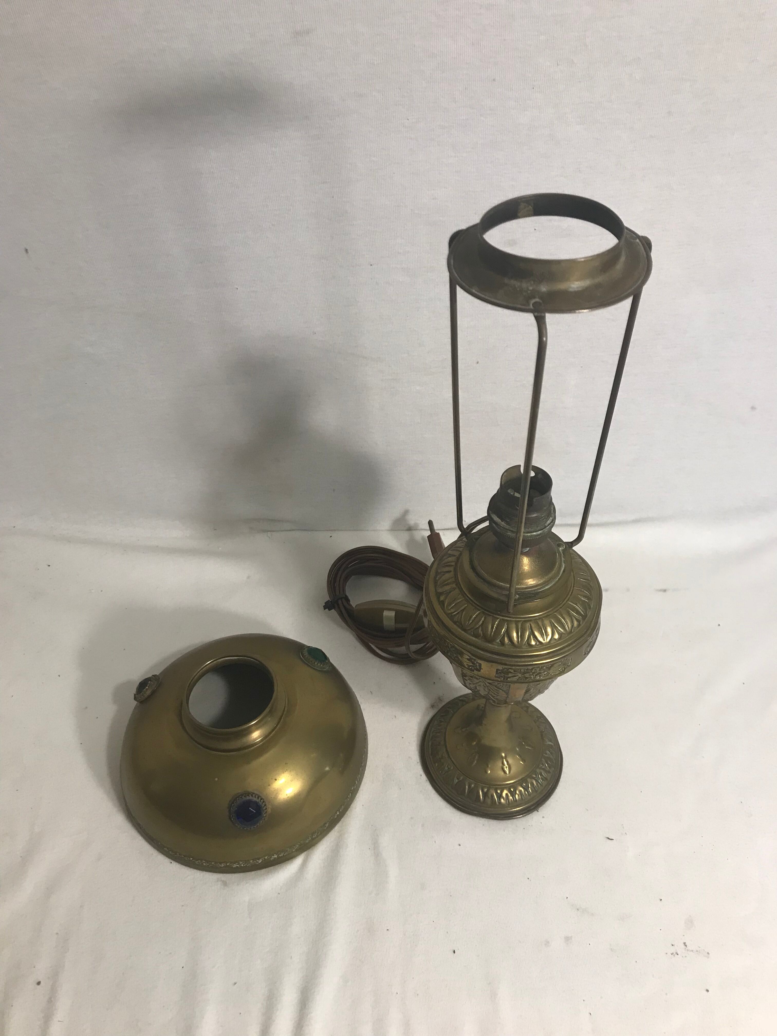 Brass lamp