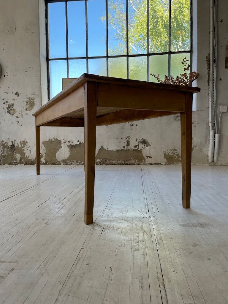 Oak and pine farm table 2m