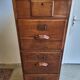 meuble classeur a dossiers en chene 1940