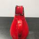 Old red ceramics pitcher vintage 70s