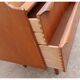Secrétaire scandinave en teck années 60