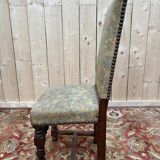 Série de 5 chaises de style Louis XIII