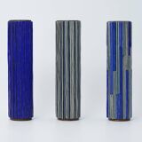 Mid Modern Pottery Mosaic Vases by W. Zimmermann for Ritter