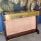 Palissandre and vintage brass bar counter from the 1960s.
