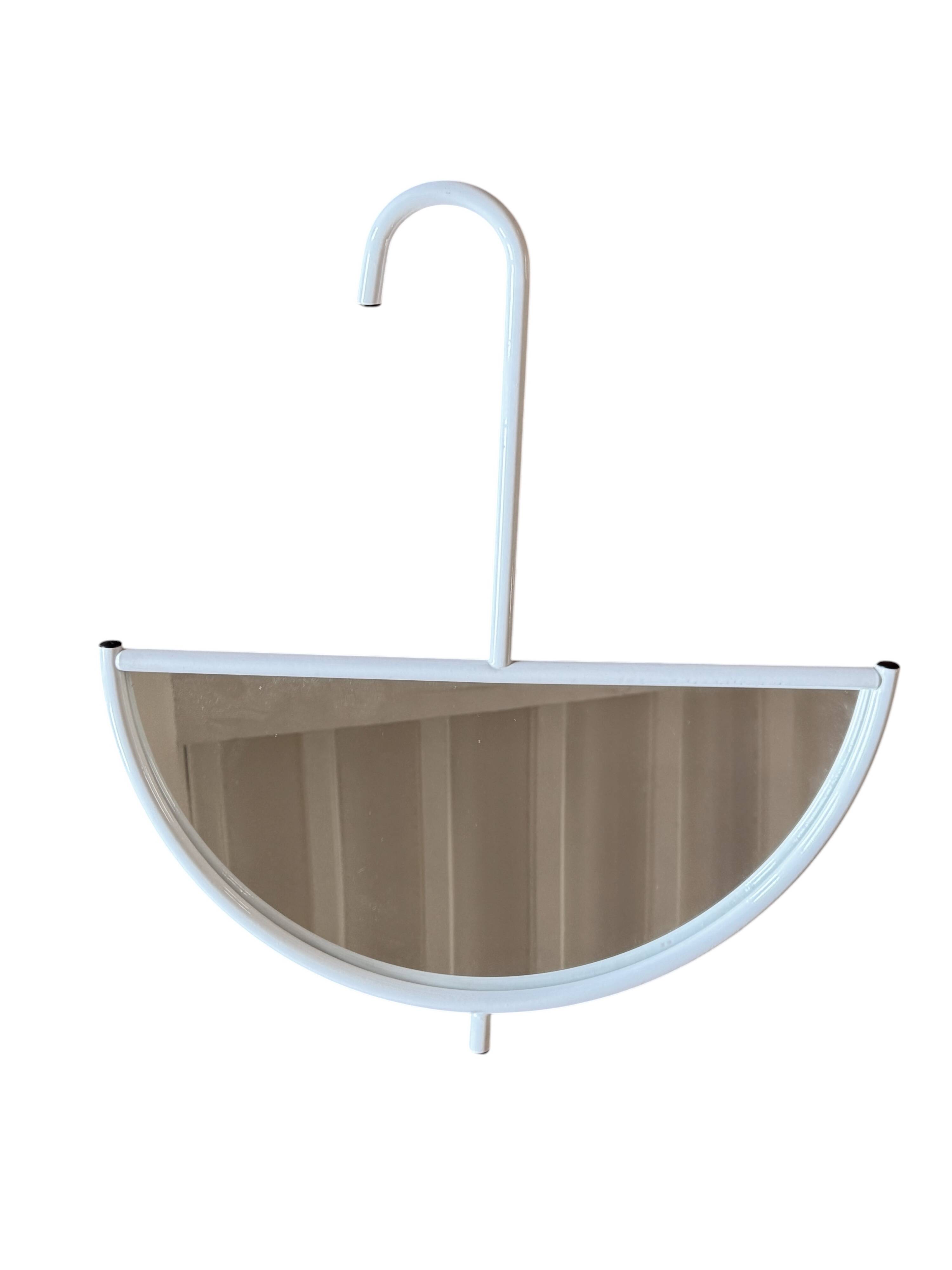 Postmodern umbrella shaped wall mirror,L'isola che non c'è, Italy 1980s