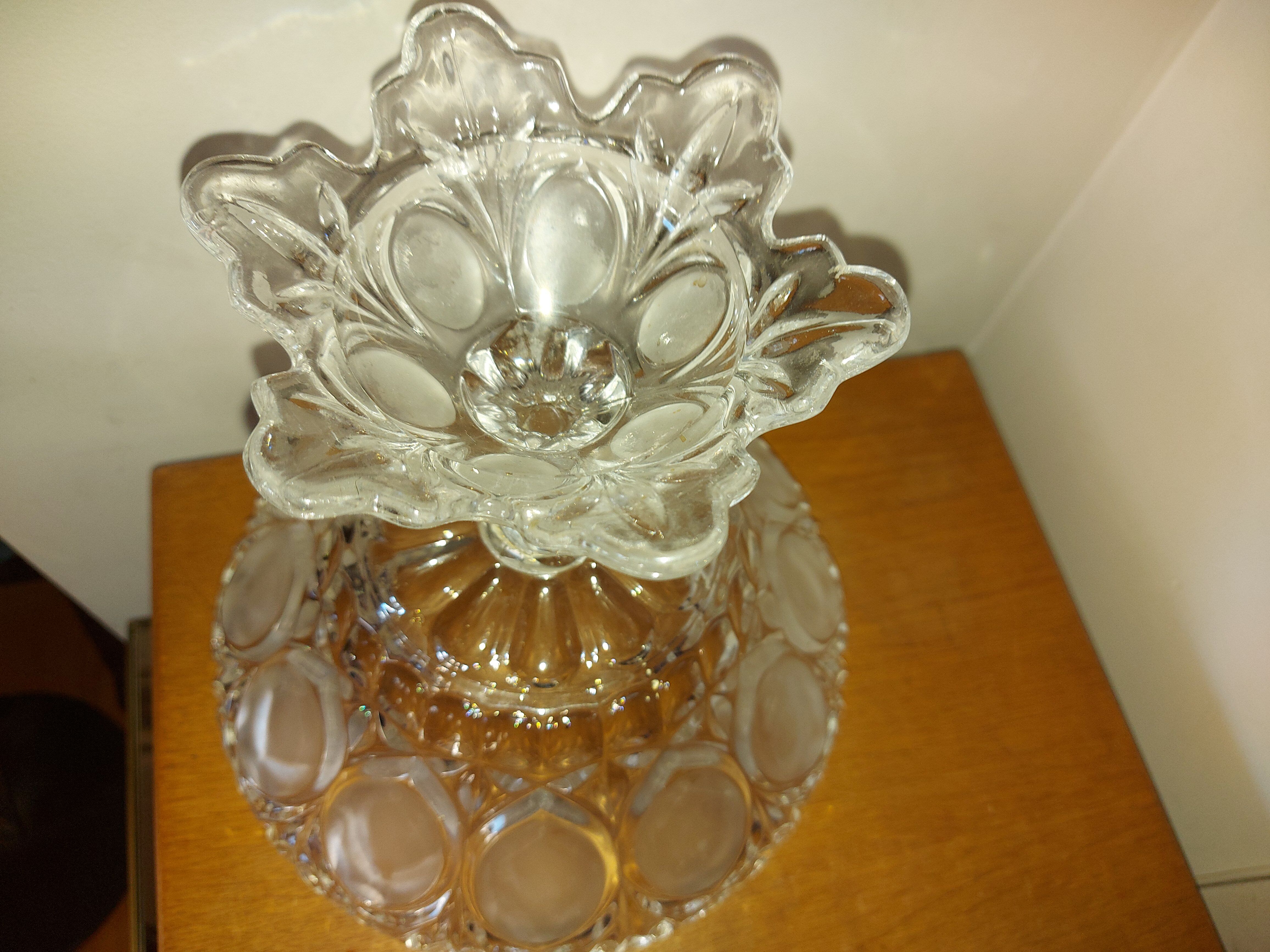 Fruit cup, crystal compotier