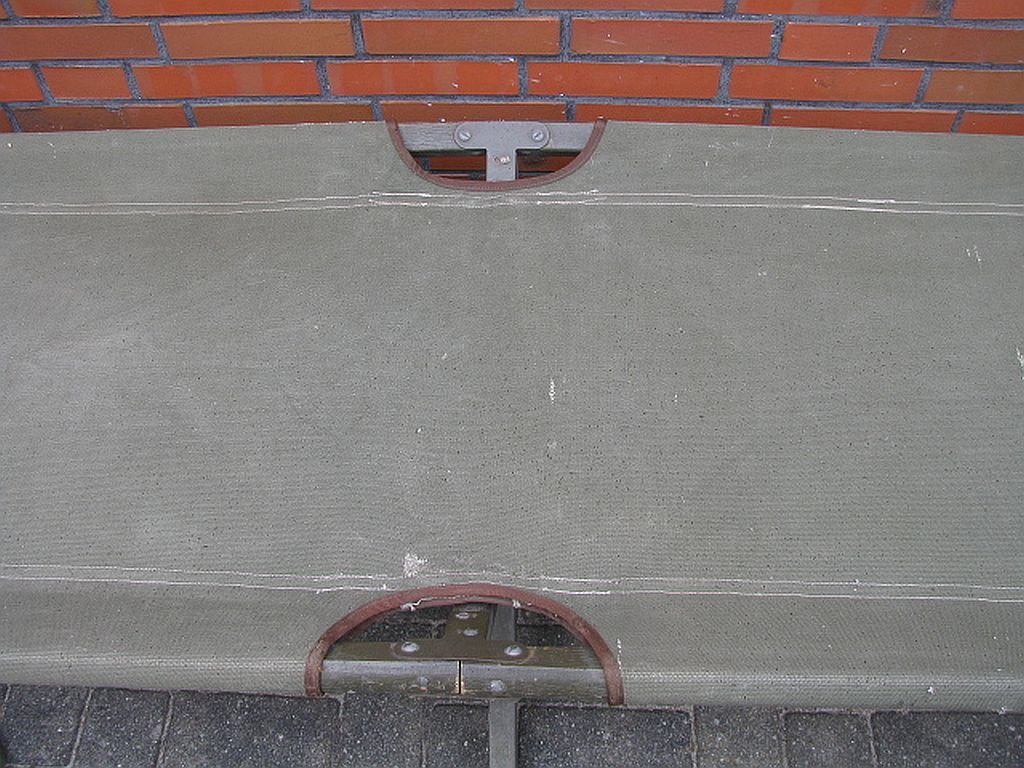 Us army military folding bed, 1950s