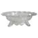 Coupelle vintage en verre transparent