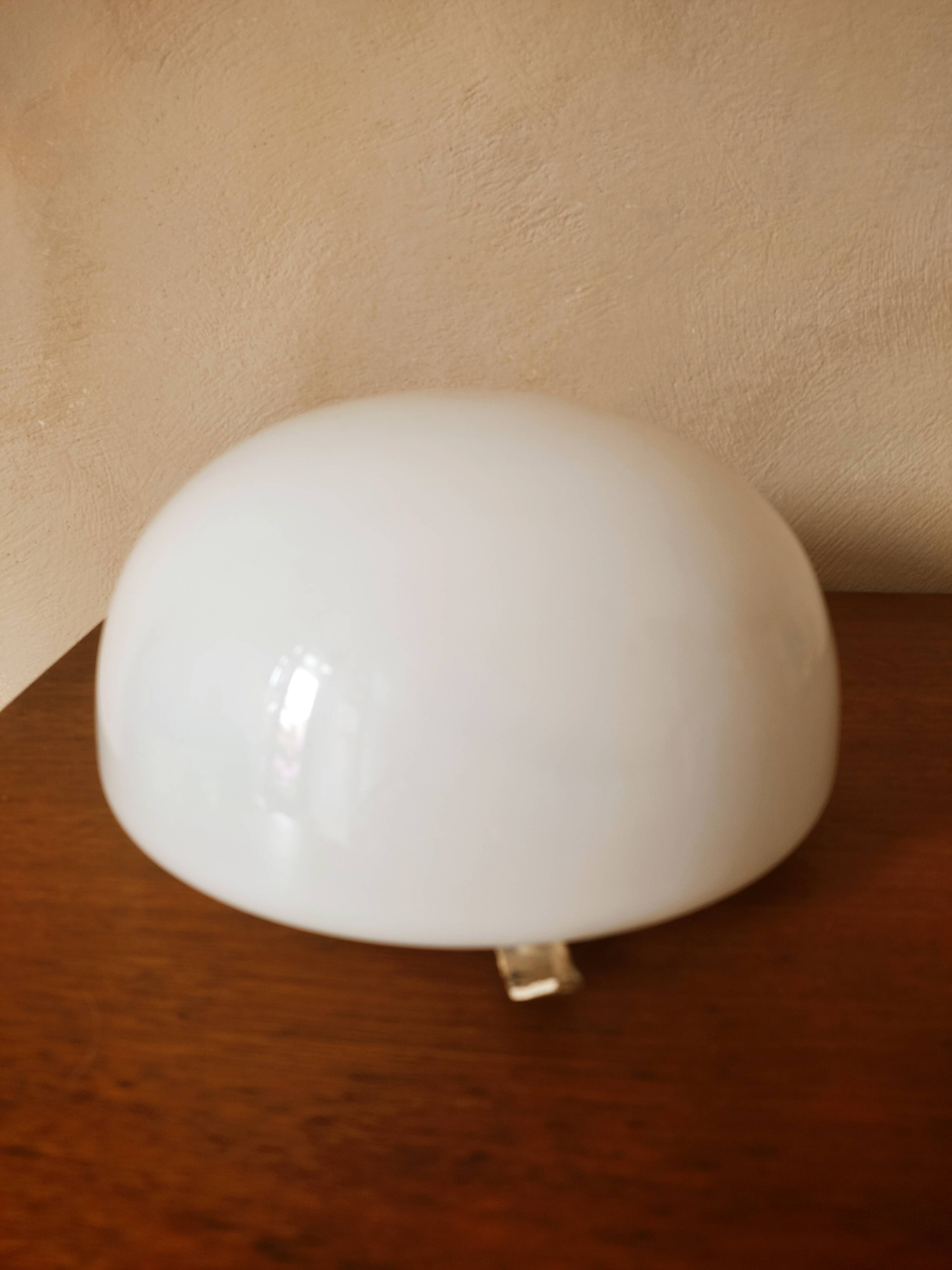 Ceiling lamp 20 cm round opaline