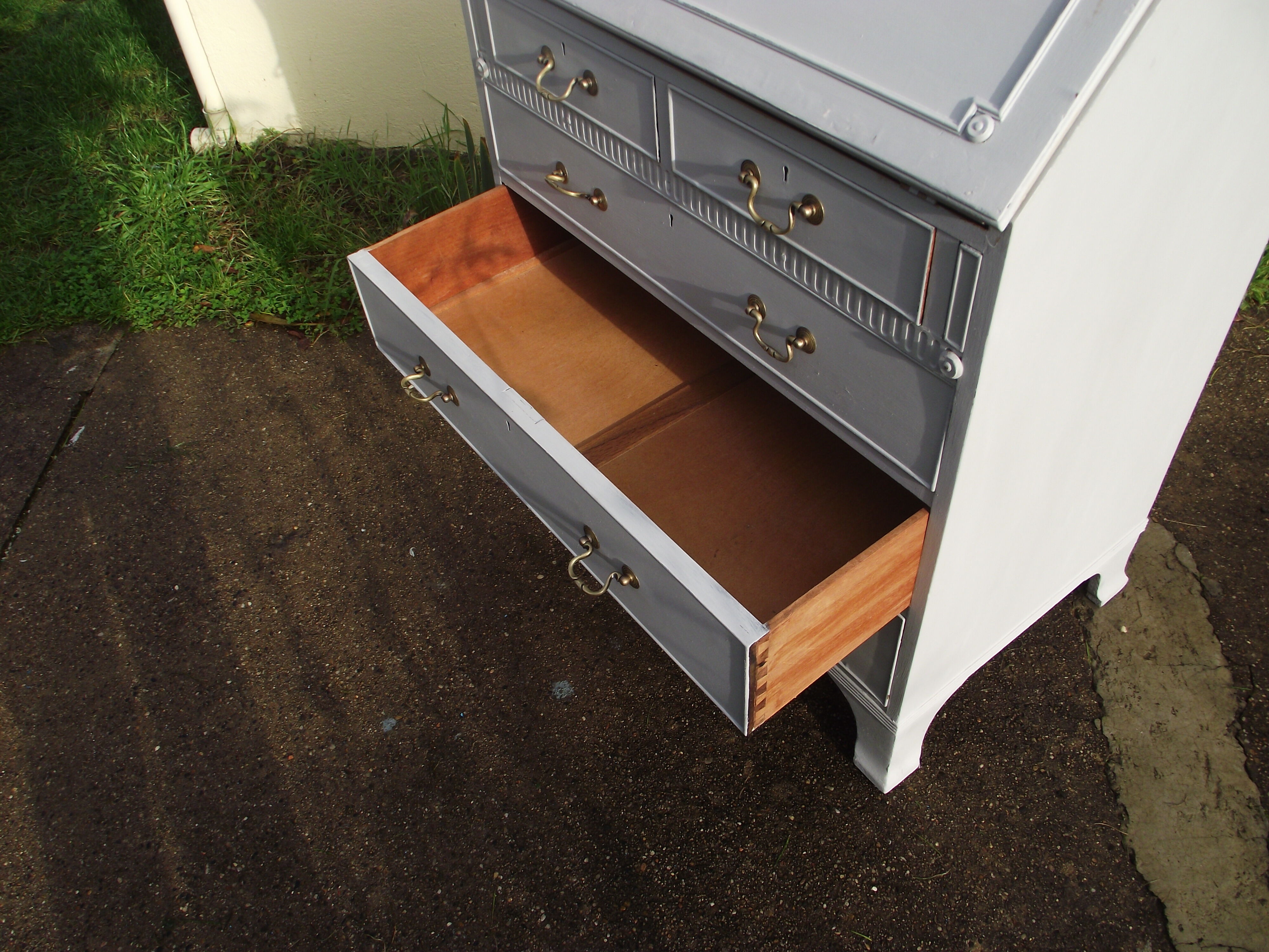 Painted English scriban office