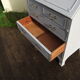 Bureau scriban anglais peint