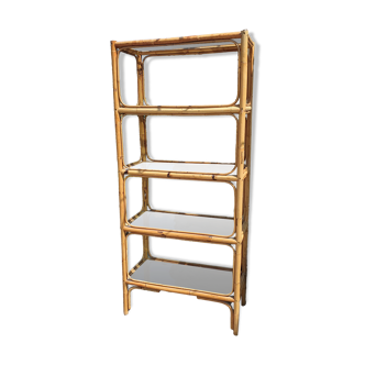 Étagère bambou 1970
