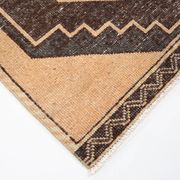 3x11 Rug For Hallway Brown Vintage Persian Runner Rug, 94x345Cm SK 5284