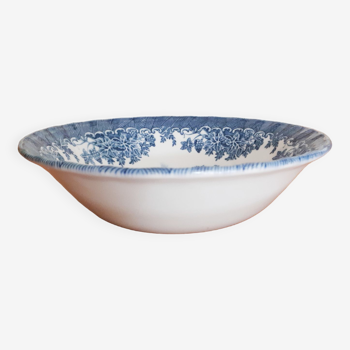 Coupelle , bol Churchill Staffordshire bleue , porcelaine anglaise