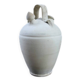Ancient terracotta gargoulette with 2 spouts