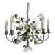 Antique metal chandelier
