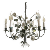 Antique metal chandelier