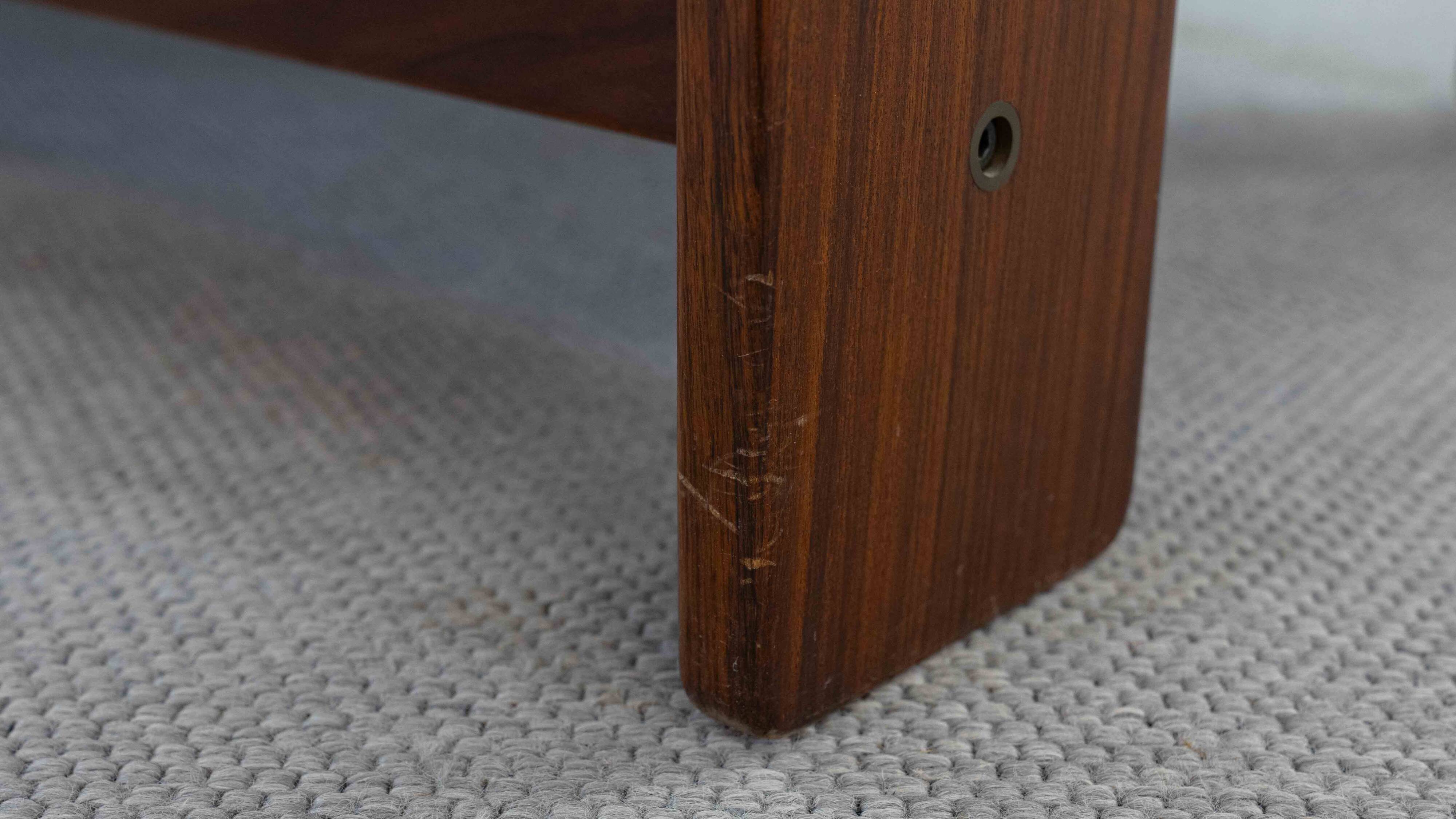 Bastiano Leather Sofa in Black by Tobia Scarpa for Gavina / Knoll