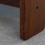 Bastiano Leather Sofa in Black by Tobia Scarpa for Gavina / Knoll