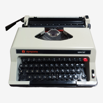 Olympiette special cream typewriter