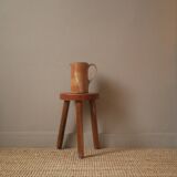 Pichet vase à anse céramique poterie handmade décoration campagne scandinave artisanale grès