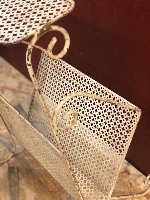 Vintage magazine door