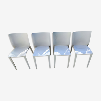 4 chaises slick slick de Philippe Starck