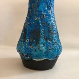 Vintage Seafoam Blue Artisan Vase