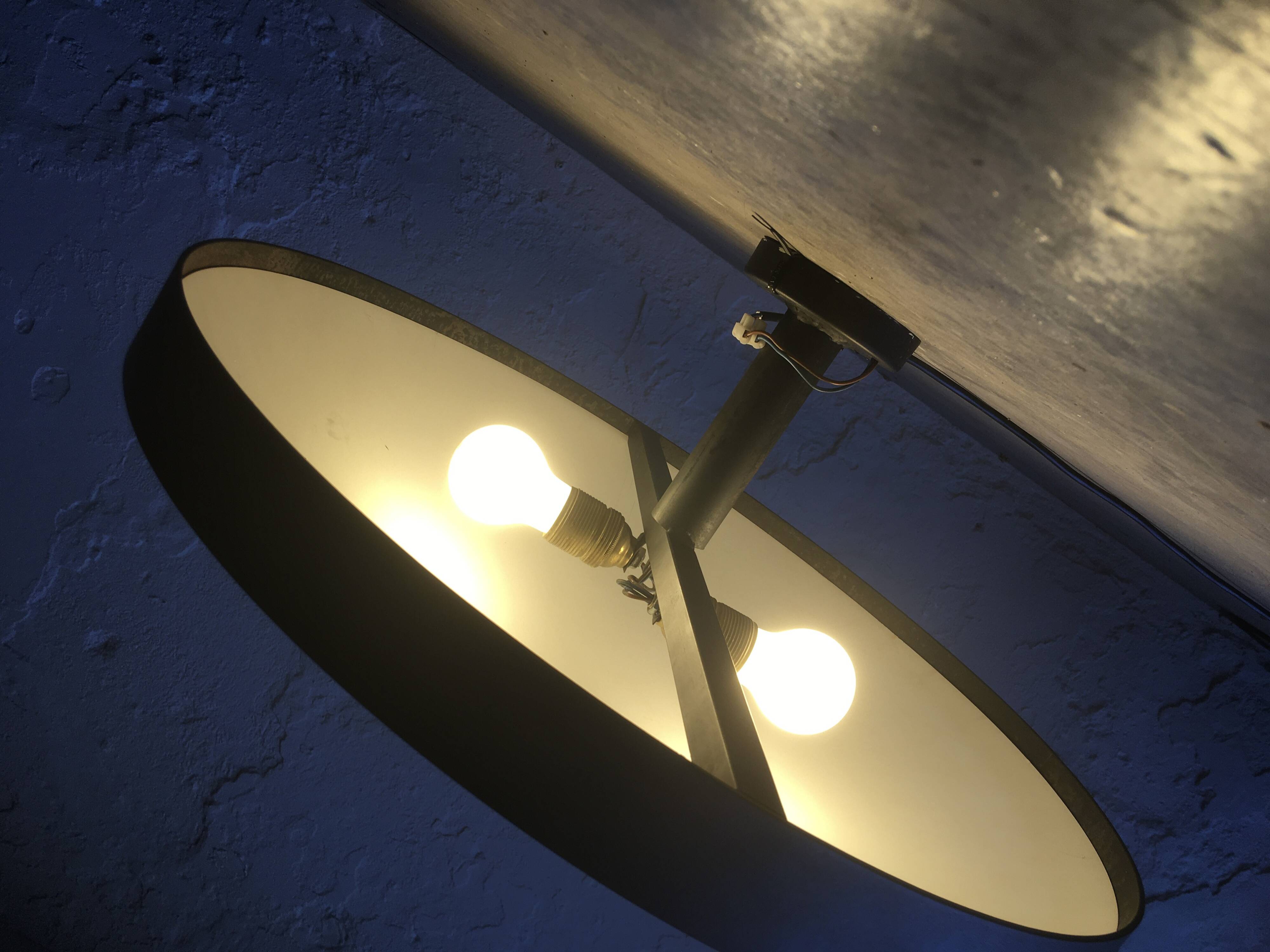 Large ceiling light, 1940s