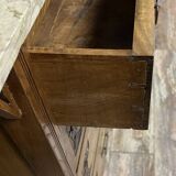 In the Spirit of the Nancy School: Art Nouveau chest of drawers in oak