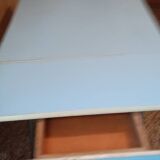 Table formica bleue