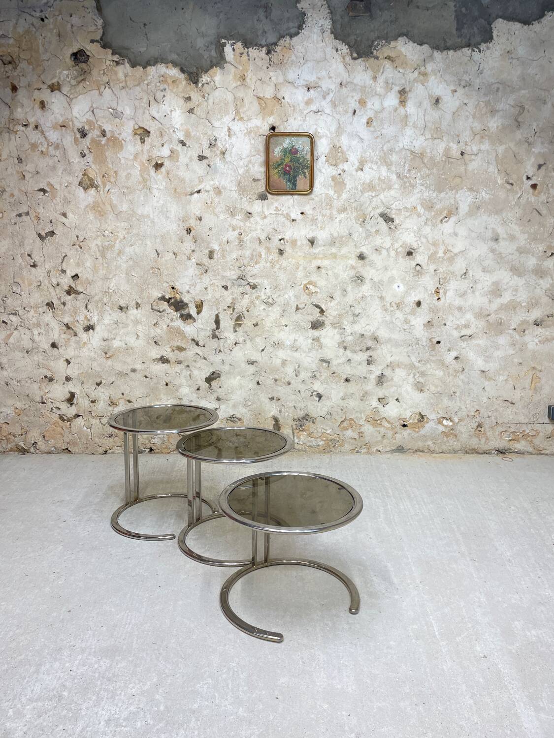 Nest tables from the seventies.