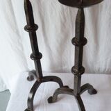 Pair of Gothic candlesticks