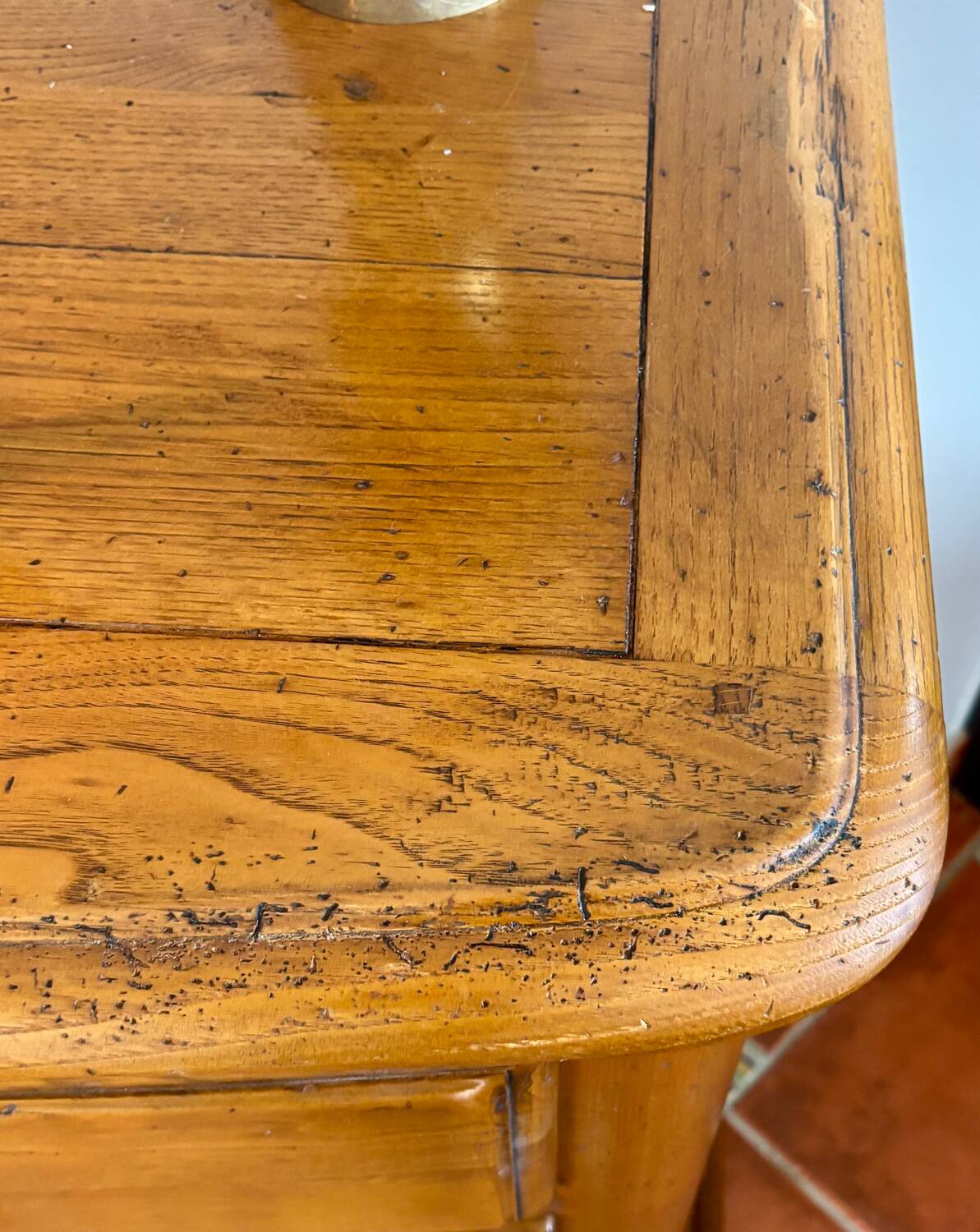 Commode vintage à pine massif