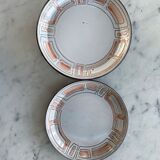 6 Plates dessert Niderviller model Mahia